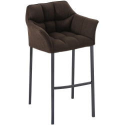 Tabouret de bar en tissu...
