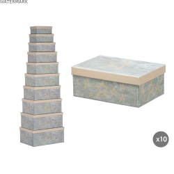 Boîte Décorative Pincello 64 Crème Carton (2 Unités)