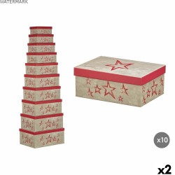 Boîte Décorative Pincello 67 Rose Carton (2 Unités)