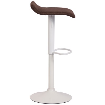 Tabouret de bar Dyn V2 tissu blanc