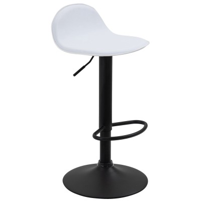 Lot de 2 tabourets de bar Lana V2 noir