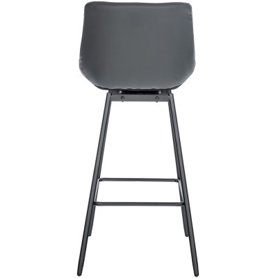 Tabouret de bar Weston pivotant simili cuir