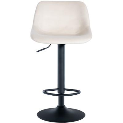 Tabouret de bar loft velours