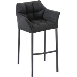 Tabouret de bar en tissu...