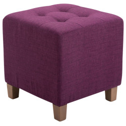 Lot de 2 tabourets Pharaon, violet clair antique