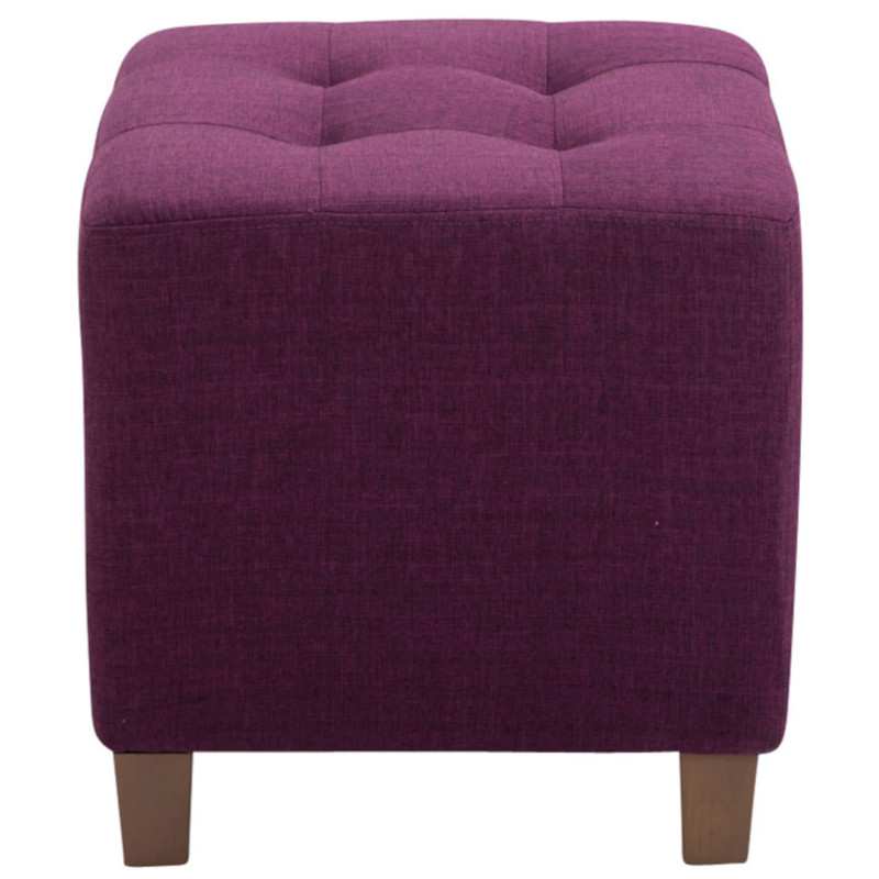 Lot de 2 tabourets Pharaon, violet clair antique