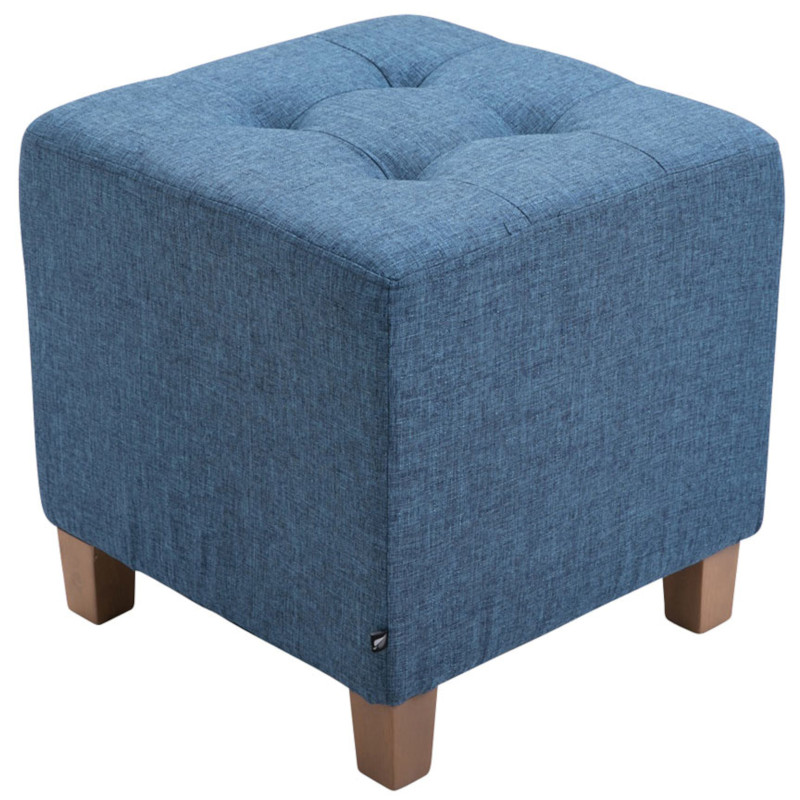 Lot de 2 tabourets Pharaon, bleu clair antique