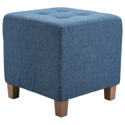 Lot de 2 tabourets Pharaon, bleu clair antique
