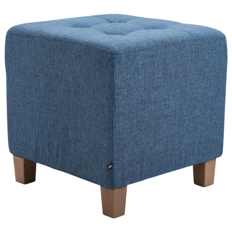 Lot de 2 tabourets Pharaon, bleu clair antique