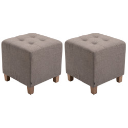 Lot de 2 tabourets Pharaon,...
