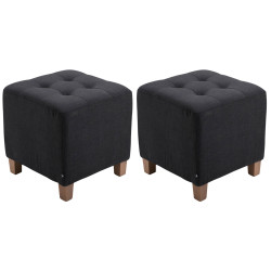 Lot de 2 tabourets Pharaon,...