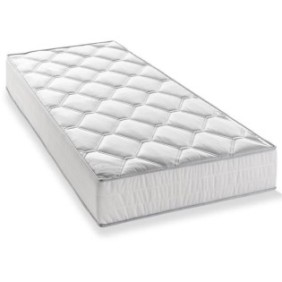 DEKO DREAM Pack pret a dormir MALIN Matelas + Sommier 90 x 190 cm + Couette + Oreiller