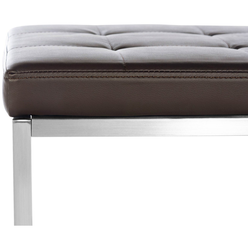 Lot de 2 tabourets Barci marron