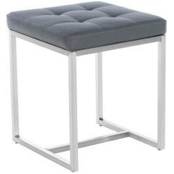 Lot de 2 tabourets Barci gris