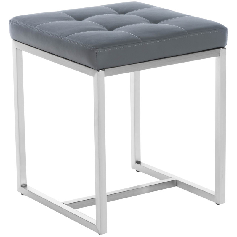 Lot de 2 tabourets Barci gris