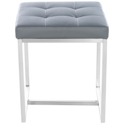Lot de 2 tabourets Barci gris