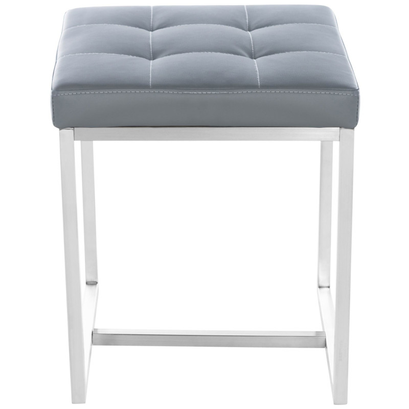 Lot de 2 tabourets Barci gris
