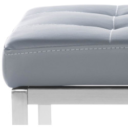 Lot de 2 tabourets Barci gris