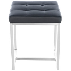 Lot de 2 tabourets Barci noirs