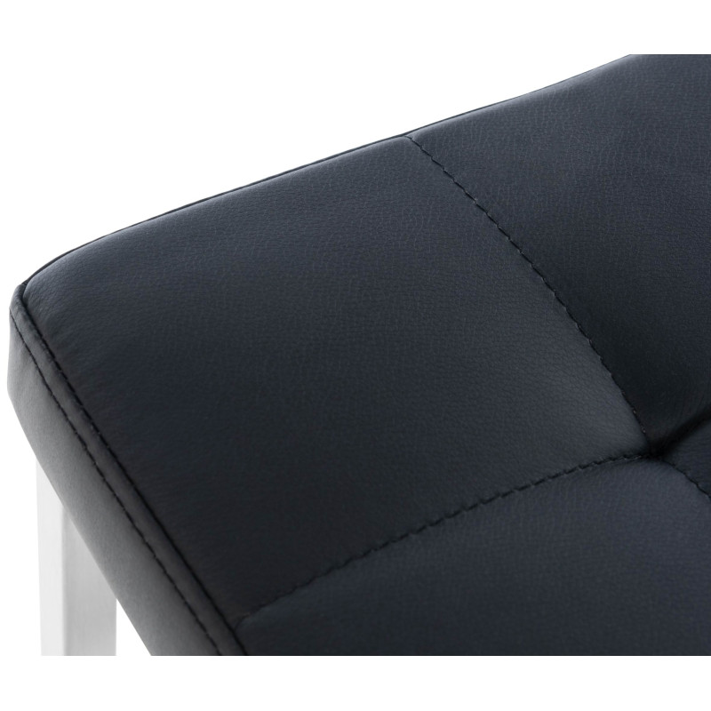 Lot de 2 tabourets Barci noirs