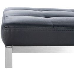 Lot de 2 tabourets Barci noirs