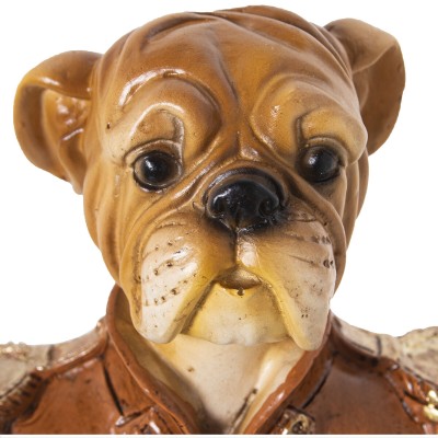 Figurine Décorative Alexandra House Living Marron Plastique Chien Costume 9 x 14 x 36 cm