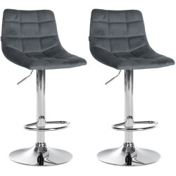 Lot de 2 tabourets de bar...