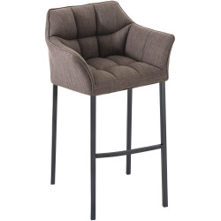 Tabouret de bar en tissu...