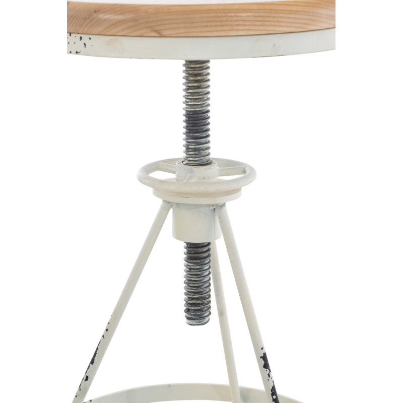 Lot de 2 tabourets de bar Karla