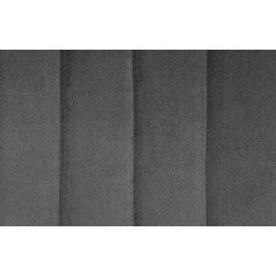 Lot de 2 tabourets de bar Toni velours noir gris foncé