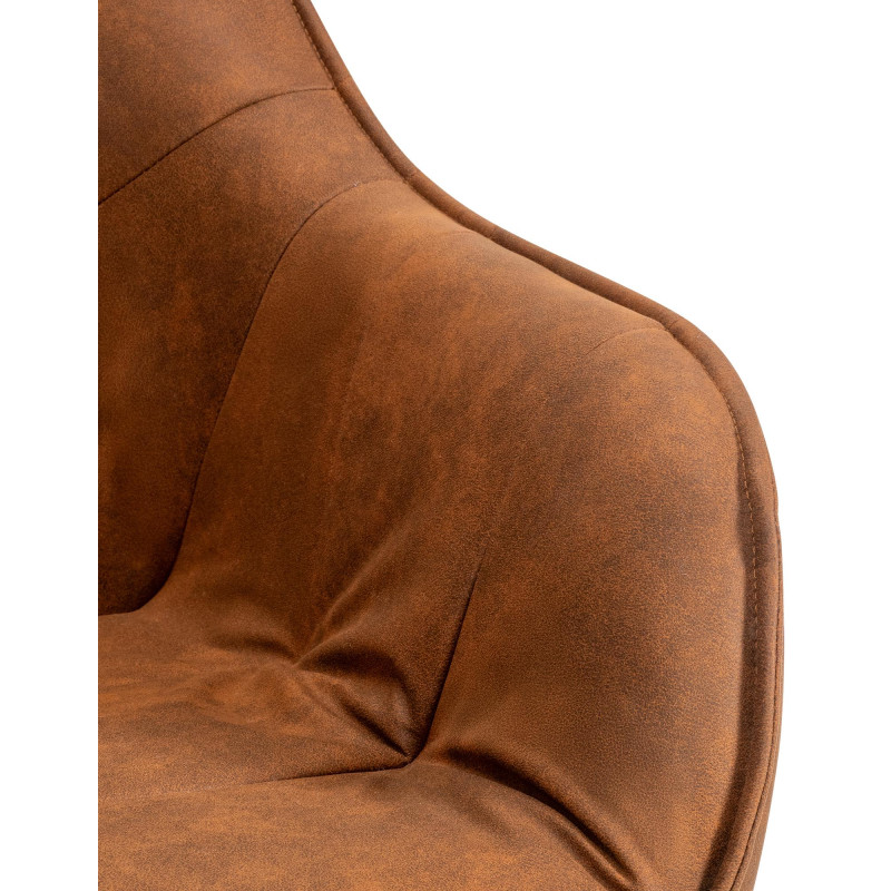 Chaise Russell Vintage, marron clair