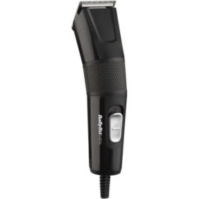 Tondeuse cheveux - BABYLISS E756E - Filaire - Lames XL 45 mm en acier inoxydable - 8 guides de coupe