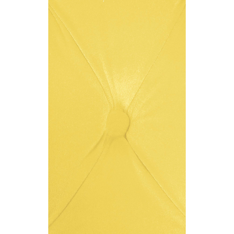 Chaise de salle à manger Aberdeen, velours jaune antique