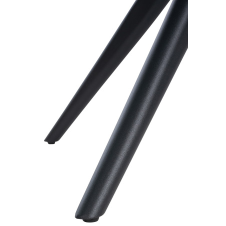 Chaise de salle à manger Jules, tissu gris foncé