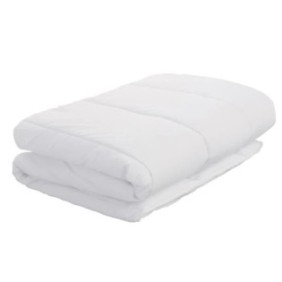 BLANREVE Couette lÈgere en microfibre - 240 x 260 cm - Blanc