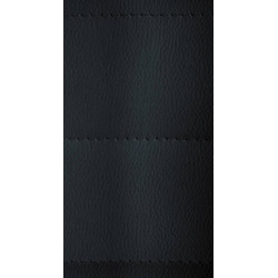 Lot de 2 tabourets de bar Lex simili cuir C noir
