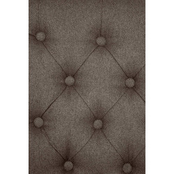 Ensemble de 2 chaises de salle à manger Lisburn, tissu taupe