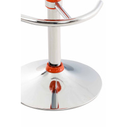 tabouret de bar Saddle orange