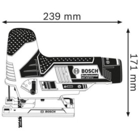 Scie sauteuse Bosch Professional GST 12V-70 sans batterie  - 06015A1001