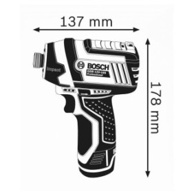 Visseuse a chocs Bosch Professional GDR 12V-105 + 2 batteries 2,0Ah + LBOXX - 06019A6977