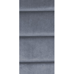 Ensemble de 6 chaises de salle à manger Mayfair en velours gris clair