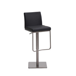 Tabouret de bar Panama E similicuir gris