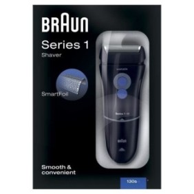 Rasoir Èlectrique BRAUN Series 1 130s-1 - tete de prÈcision Ètroite - lavable - tondeuse pour poils longs