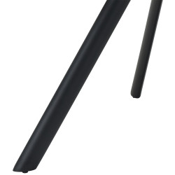 Chaise de salle à manger Scott, tissu gris foncé