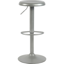 Tabouret de bar argenté Williston
