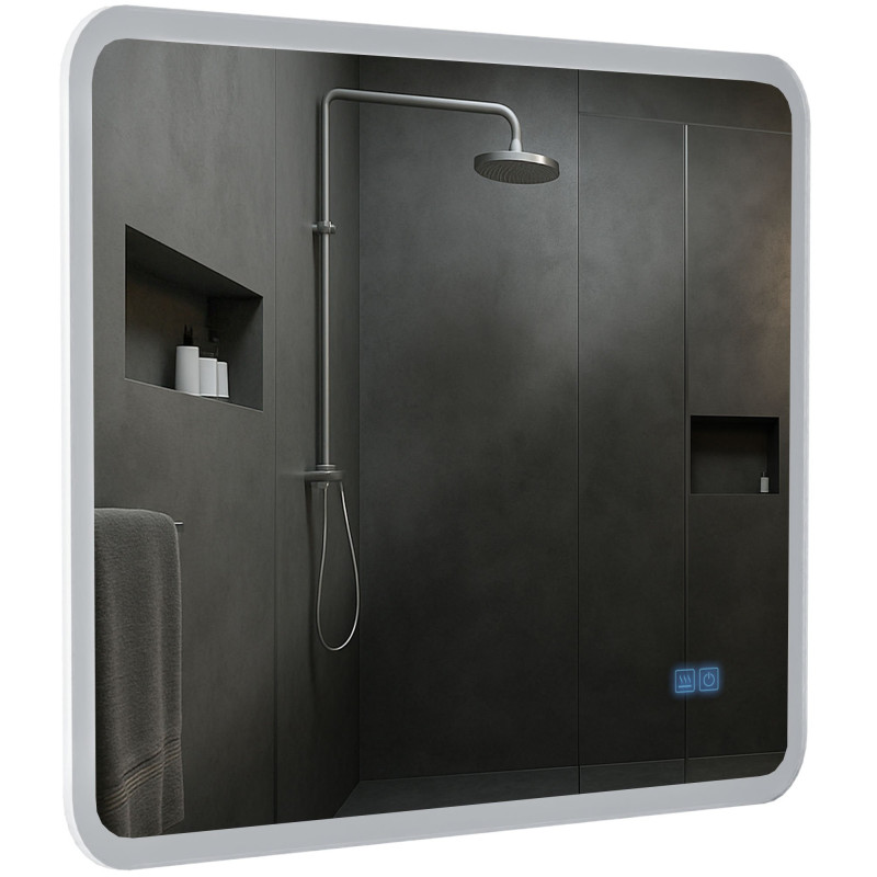 Miroir de salle de bain Jericho 60x80 avec Bluetooth