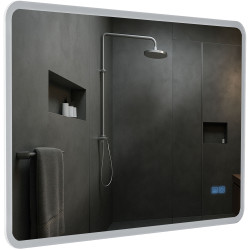Miroir de salle de bain Jericho 70x100 avec Bluetooth