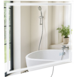 Miroir de salle de bain Jaffrey 60x80 sans Bluetooth