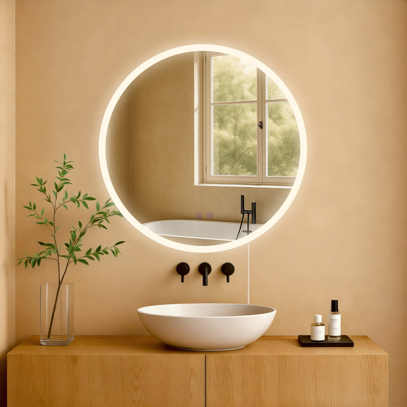 Miroir de salle de bain Laconia 60 sans Bluetooth