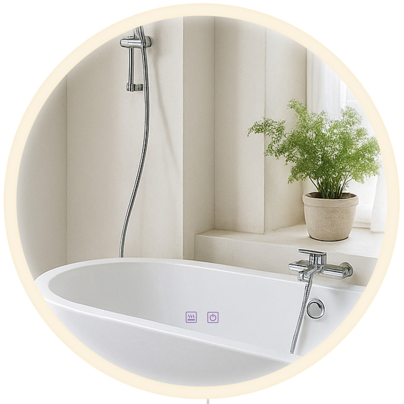 Miroir de salle de bain Laconia 60 sans Bluetooth
